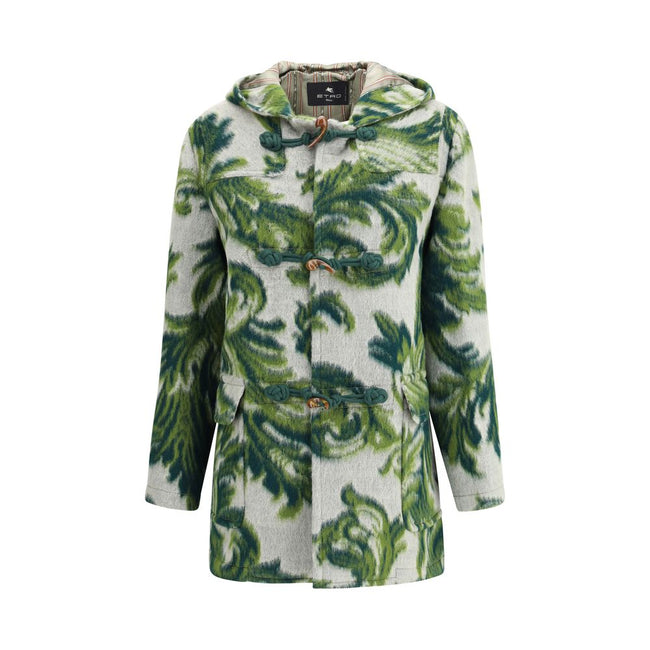 Etro Carded wool duffle Coat Etro