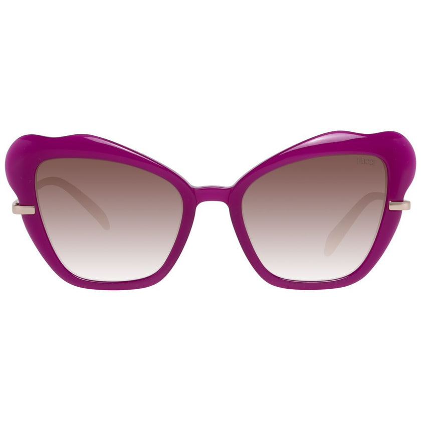 Emilio Pucci Purple Plastic Sunglasses Emilio Pucci