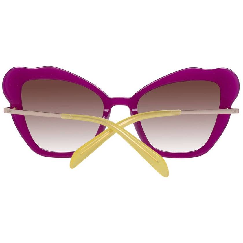 Emilio Pucci Purple Plastic Sunglasses Emilio Pucci