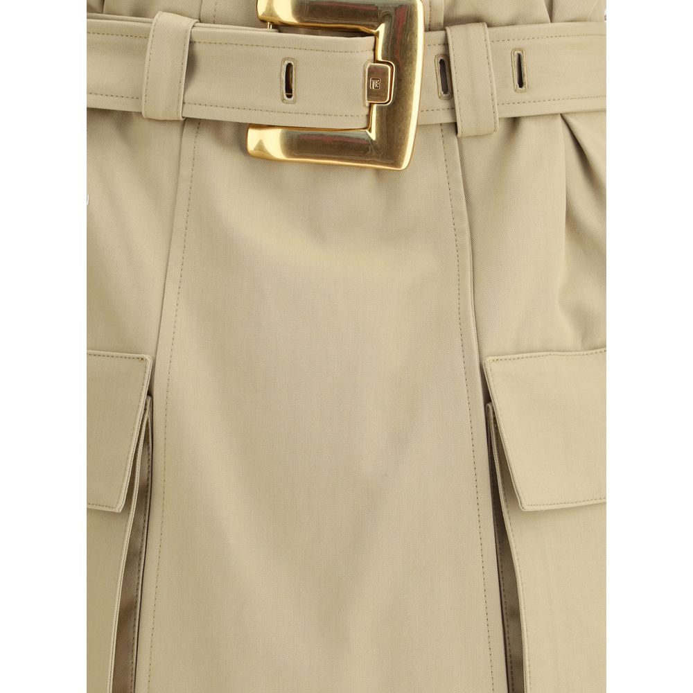 Balmain Cargo Miniskirt Balmain