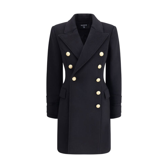 Balmain wool and cashmere double-breasted Coat Balmain