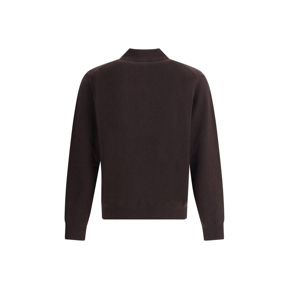 Burberry Cashmere long-sleeved polo Sweater Burberry
