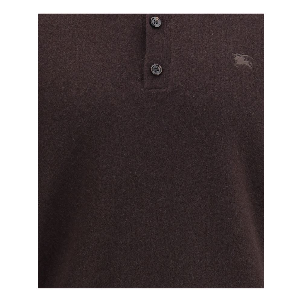 Burberry Cashmere long-sleeved polo Sweater Burberry