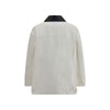 Givenchy Denim Jacket With Leather Collar Givenchy
