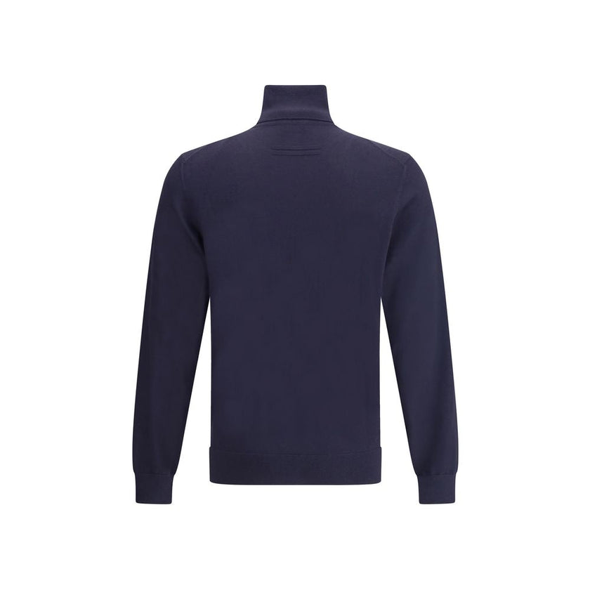 ZEGNA Blue Cashmere Turtleneck ZEGNA