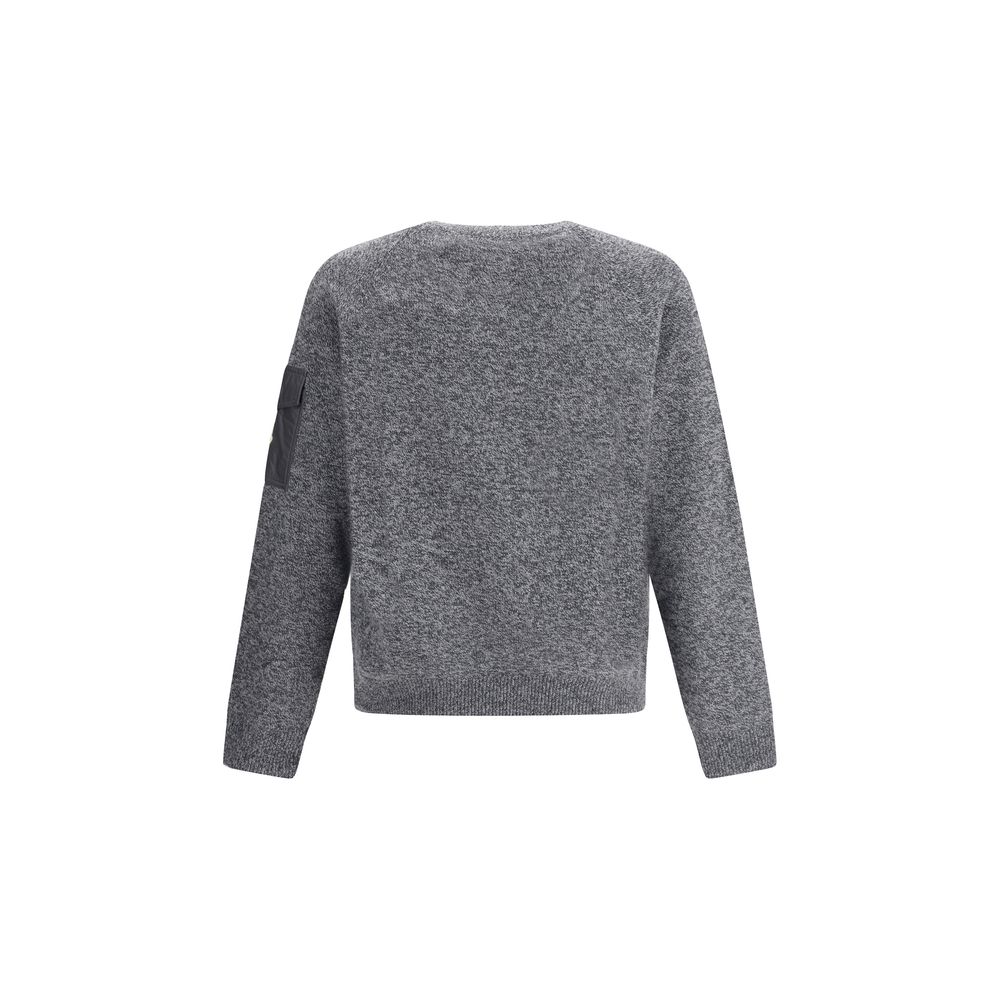 Moncler Wool mouliné and cashmere Sweater Moncler