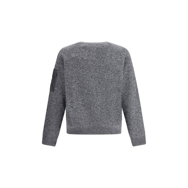 Moncler Wool mouliné and cashmere Sweater Moncler