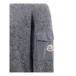 Moncler Wool mouliné and cashmere Sweater Moncler