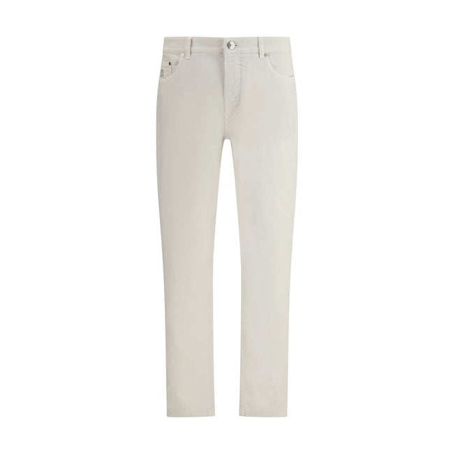 Brunello Cucinelli Cotton slim Jeans Brunello Cucinelli