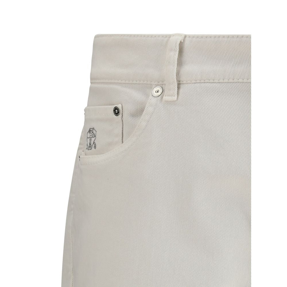 Brunello Cucinelli Cotton slim Jeans Brunello Cucinelli