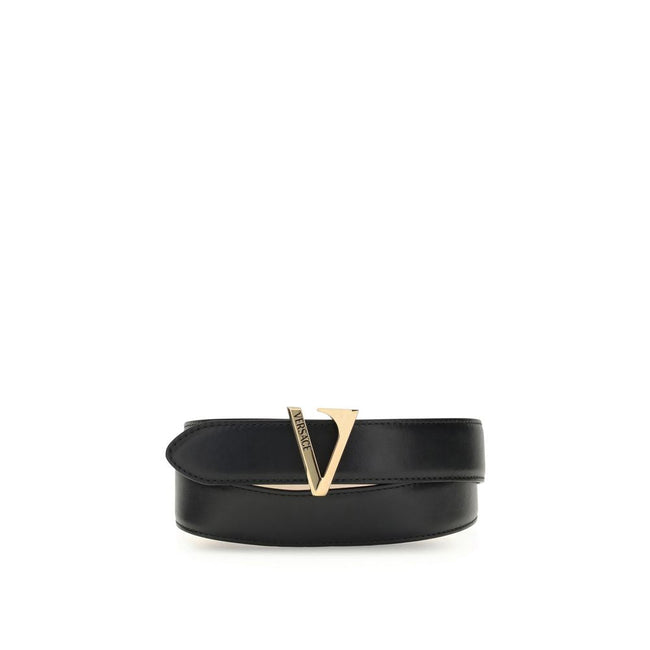 Versace Calfskin V Belt Versace
