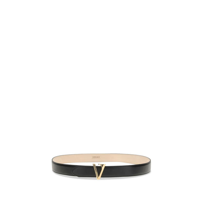 Versace Calfskin V Belt Versace