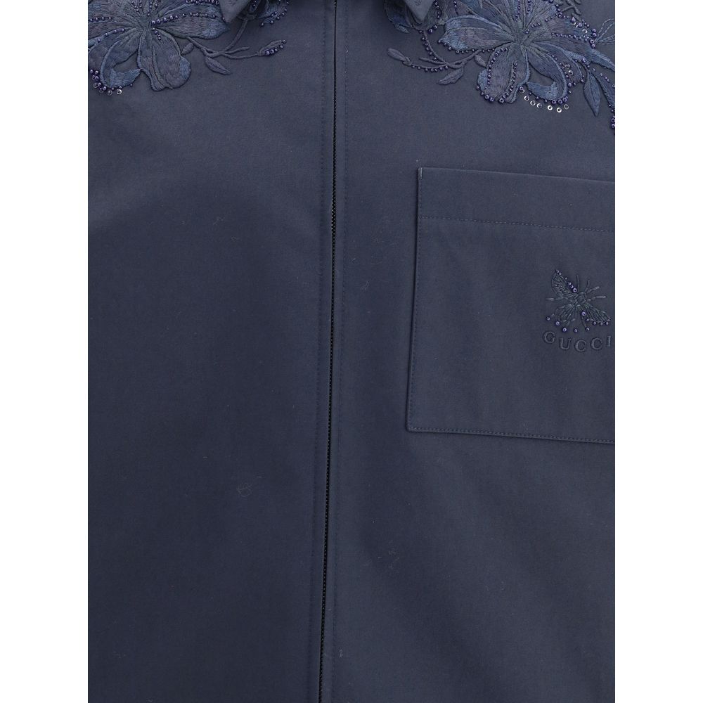 Gucci Cotton Jacket with embroidery Gucci