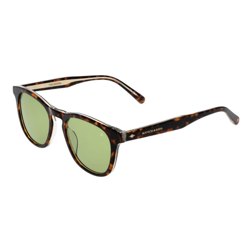 Scotch & Soda Brown Metal Sunglasses Scotch & Soda