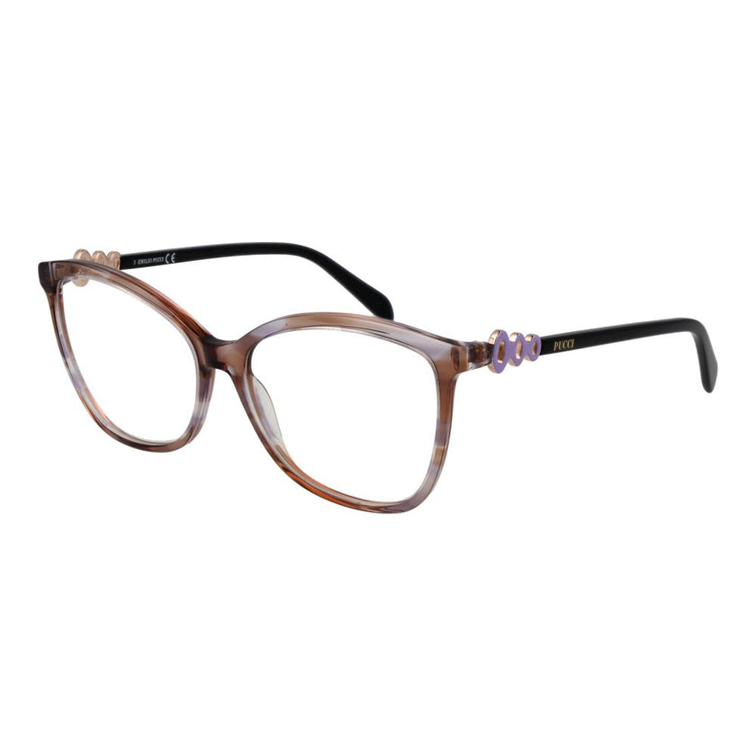 Emilio Pucci Brown Plastic Glasses (Frames) Emilio Pucci