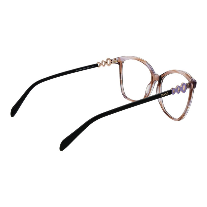 Emilio Pucci Brown Plastic Glasses (Frames) Emilio Pucci