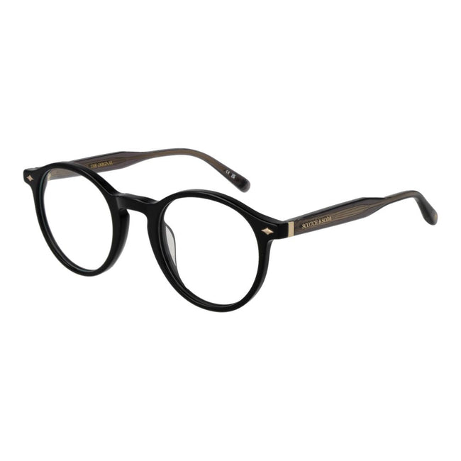 Scotch & Soda Black Women Glasses Frame Scotch & Soda