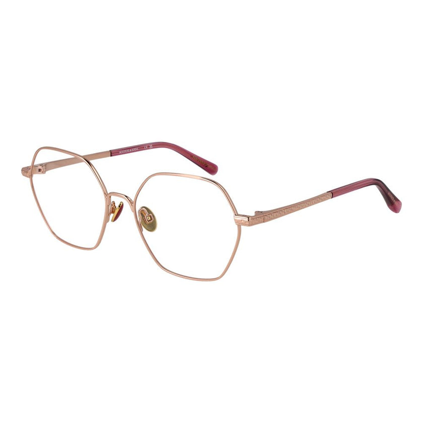 Scotch & Soda Rose Gold Metal Glasses (Frames) Scotch & Soda