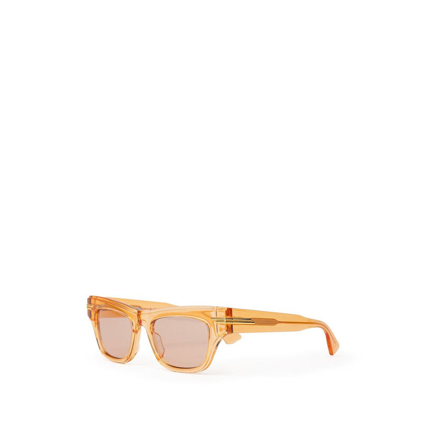 Bottega Veneta Orange Acetate Sunglasses Bottega Veneta