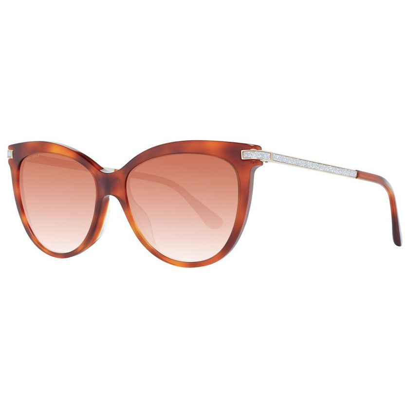 Jimmy Choo Brown Plastic Sunglasses Jimmy Choo