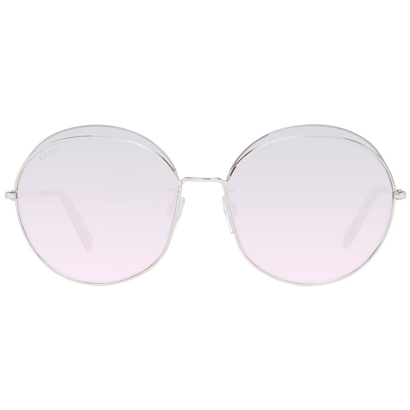 Bally Rose Gold Metal Sunglasses Bally
