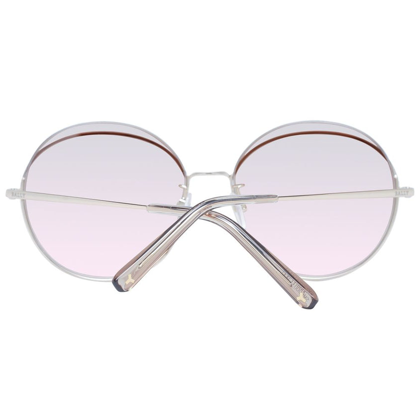 Bally Rose Gold Metal Sunglasses Bally
