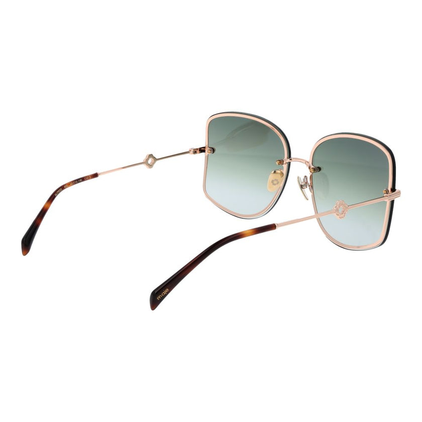 Maje Rose Gold Metal Sunglasses Maje