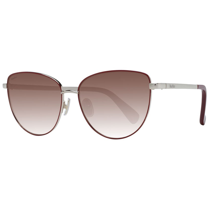 Max Mara Red Metal Sunglasses Max Mara
