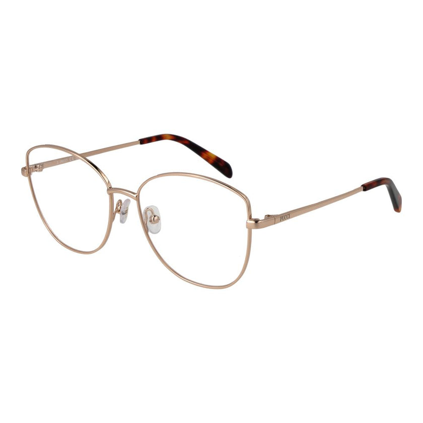Emilio Pucci Rose Gold Metal Glasses (Frames) Emilio Pucci