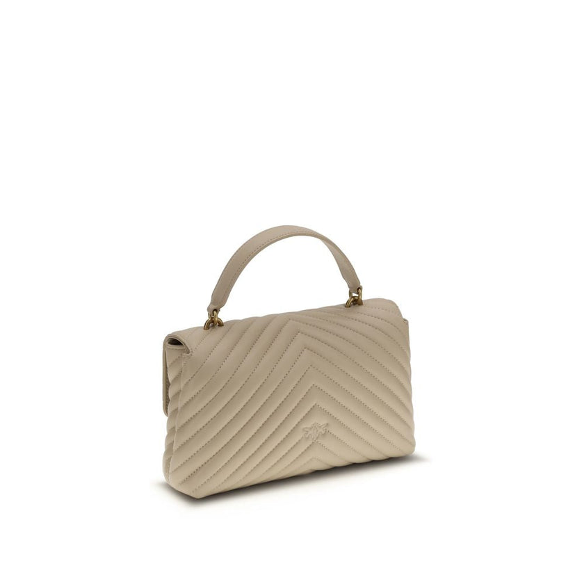PINKO Beige Calf Leather Bos Taurus Wallet PINKO