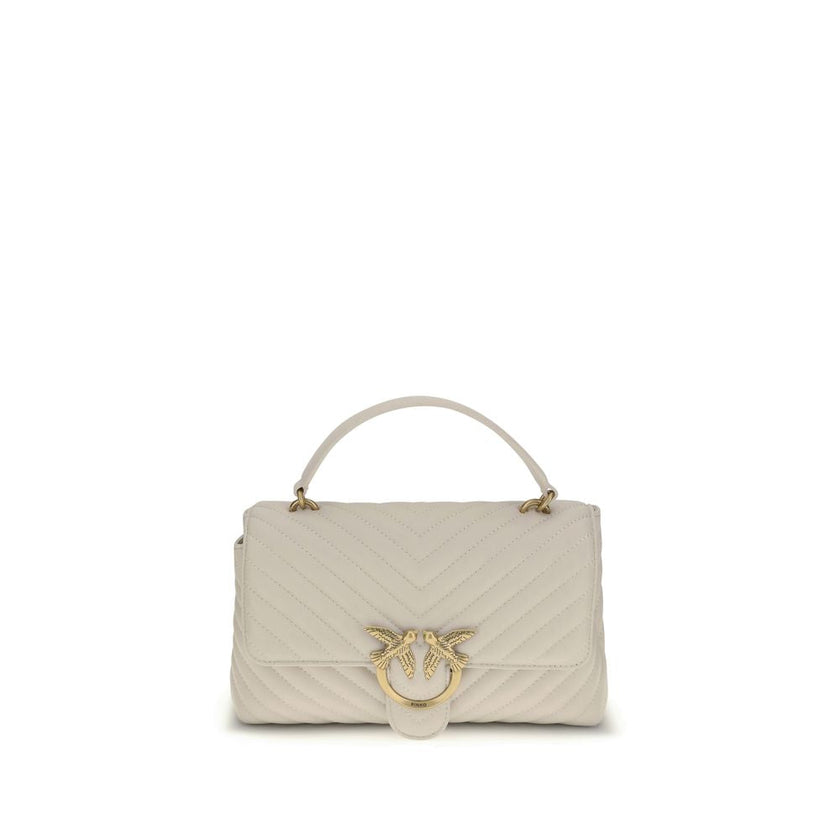 PINKO Cream Calf Leather Bos Taurus Wallet PINKO