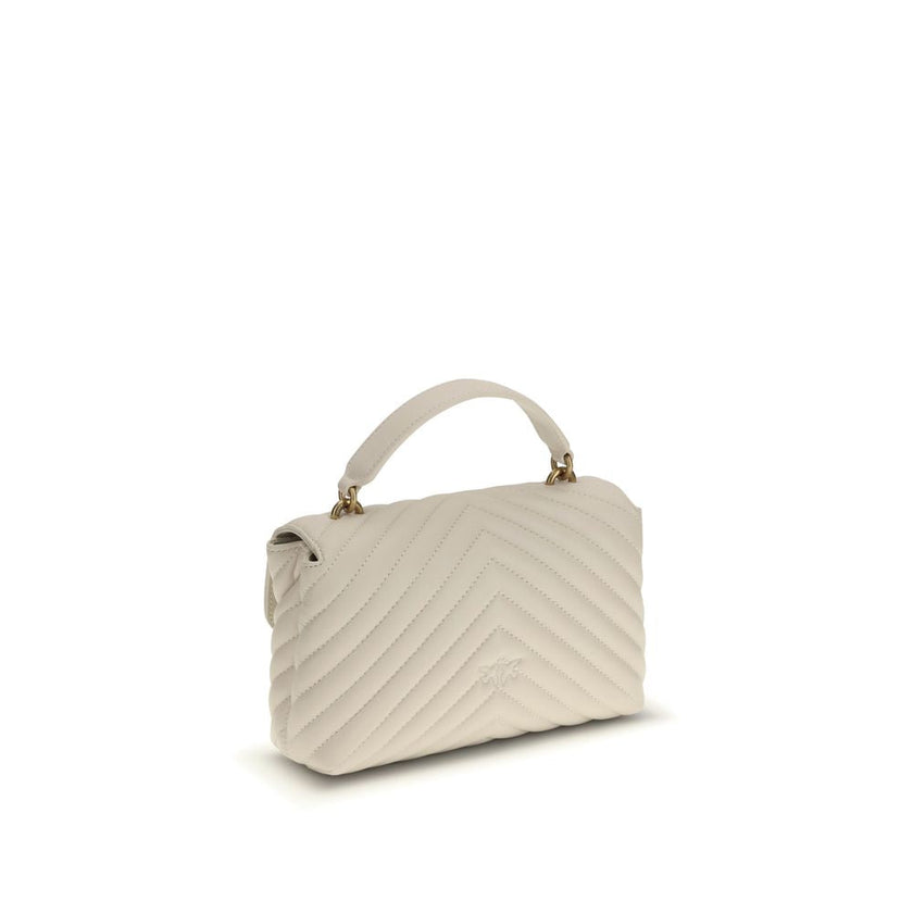 PINKO White Calf Leather Bos Taurus Wallet PINKO