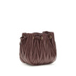 Miu Miu Matelassé nappa leather Pouch Miu Miu
