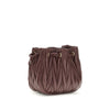 Miu Miu Matelassé nappa leather Pouch Miu Miu