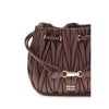 Miu Miu Matelassé nappa leather Pouch Miu Miu