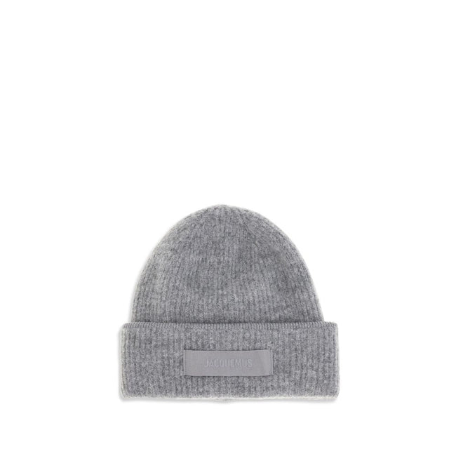 Jacquemus Gros Grain Ribbed Beanie Jacquemus