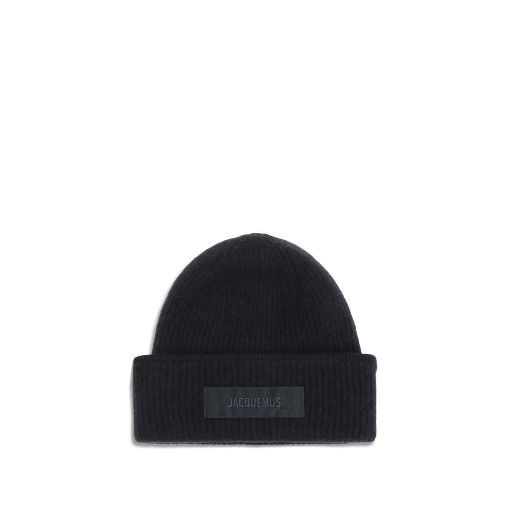 Jacquemus Gros Grain Ribbed Beanie Jacquemus