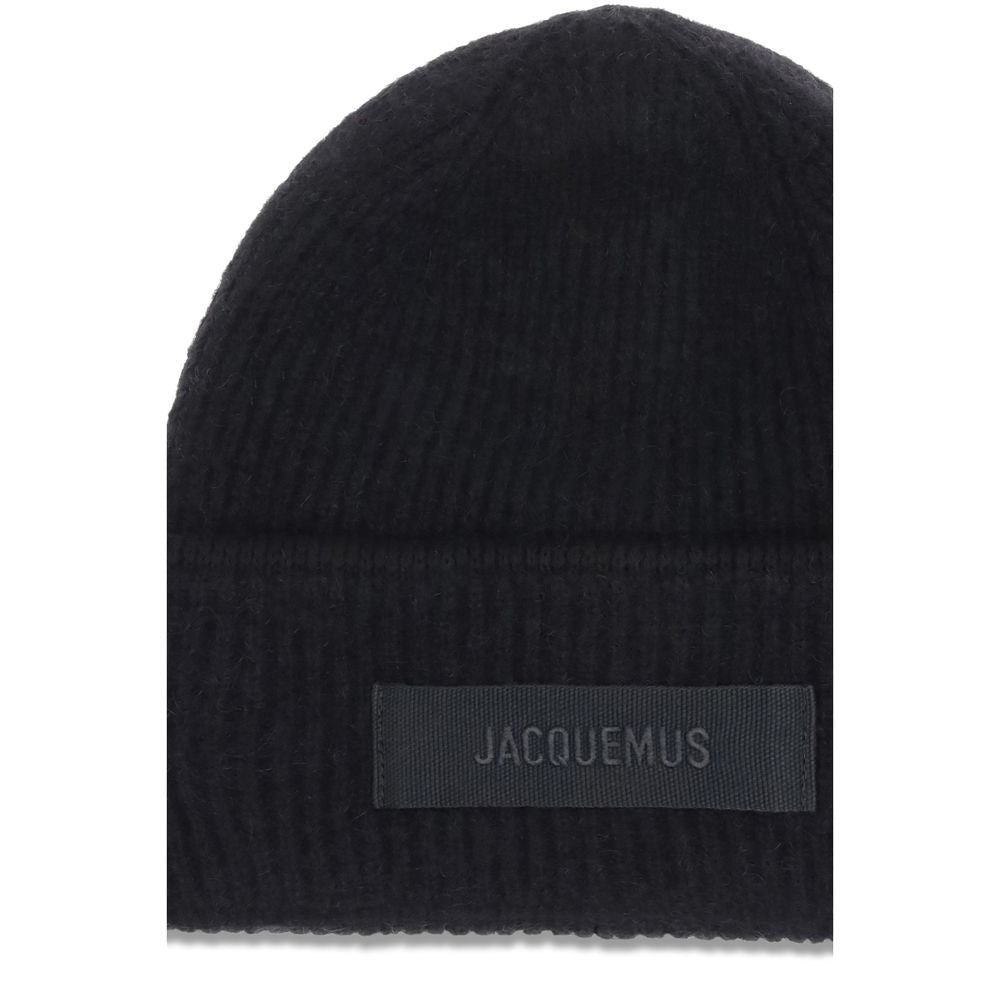 Jacquemus Gros Grain Ribbed Beanie Jacquemus