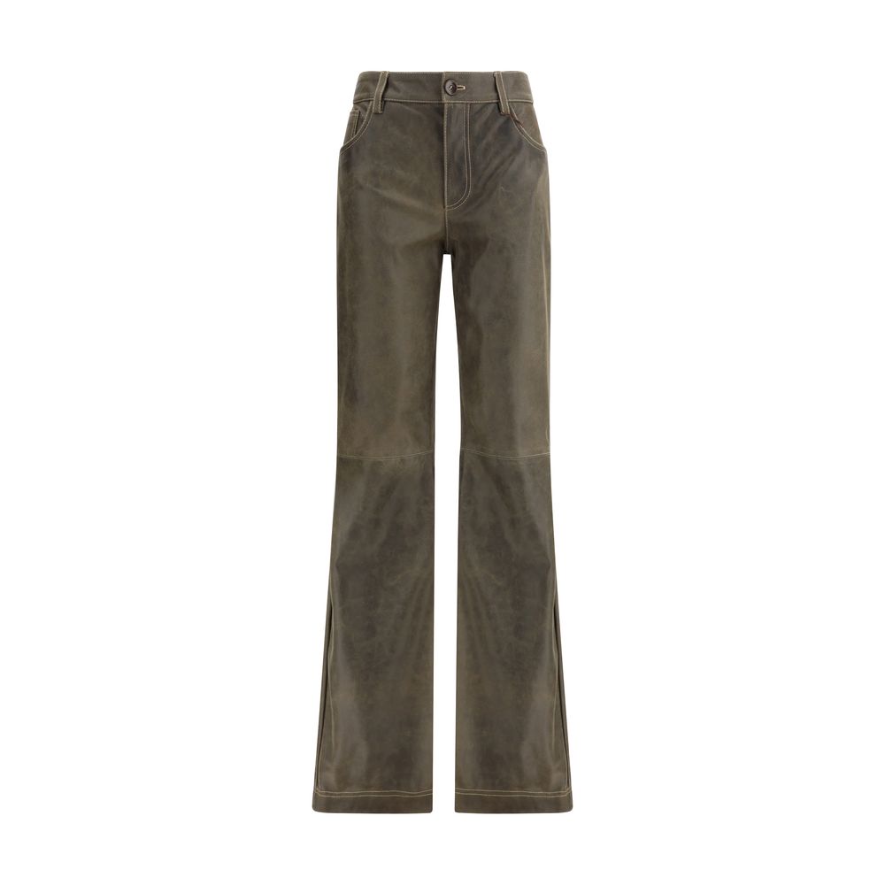 Etro Leather Pants Etro