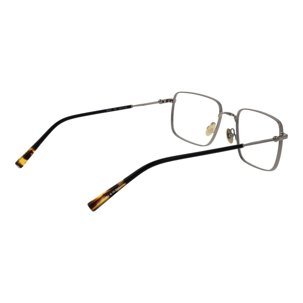 Scotch & Soda Gray Men Glasses Frame Scotch & Soda