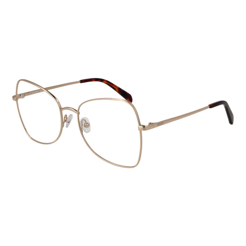 Emilio Pucci Gold Metal Glasses (Frames) Emilio Pucci