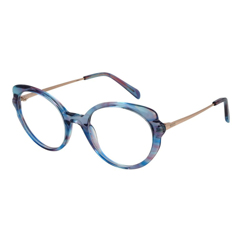 Emilio Pucci Blue Plastic Glasses (Frames) Emilio Pucci
