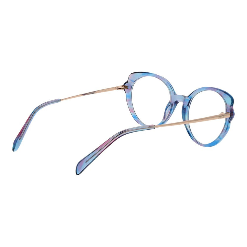 Emilio Pucci Blue Plastic Glasses (Frames) Emilio Pucci