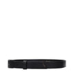 Max Mara Black Leather Regular Belts Max Mara