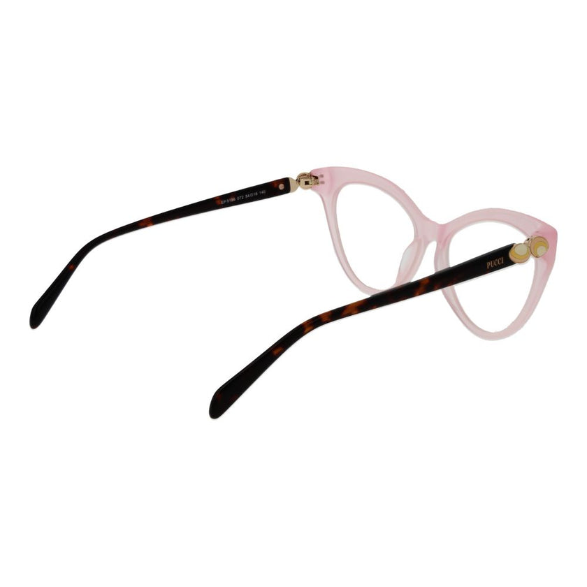 Emilio Pucci Pink Plastic Glasses (Frames) Emilio Pucci