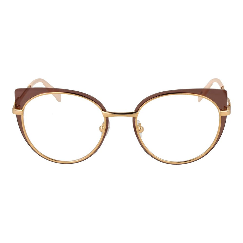 Emilio Pucci Brown Metal Glasses (Frames) Emilio Pucci