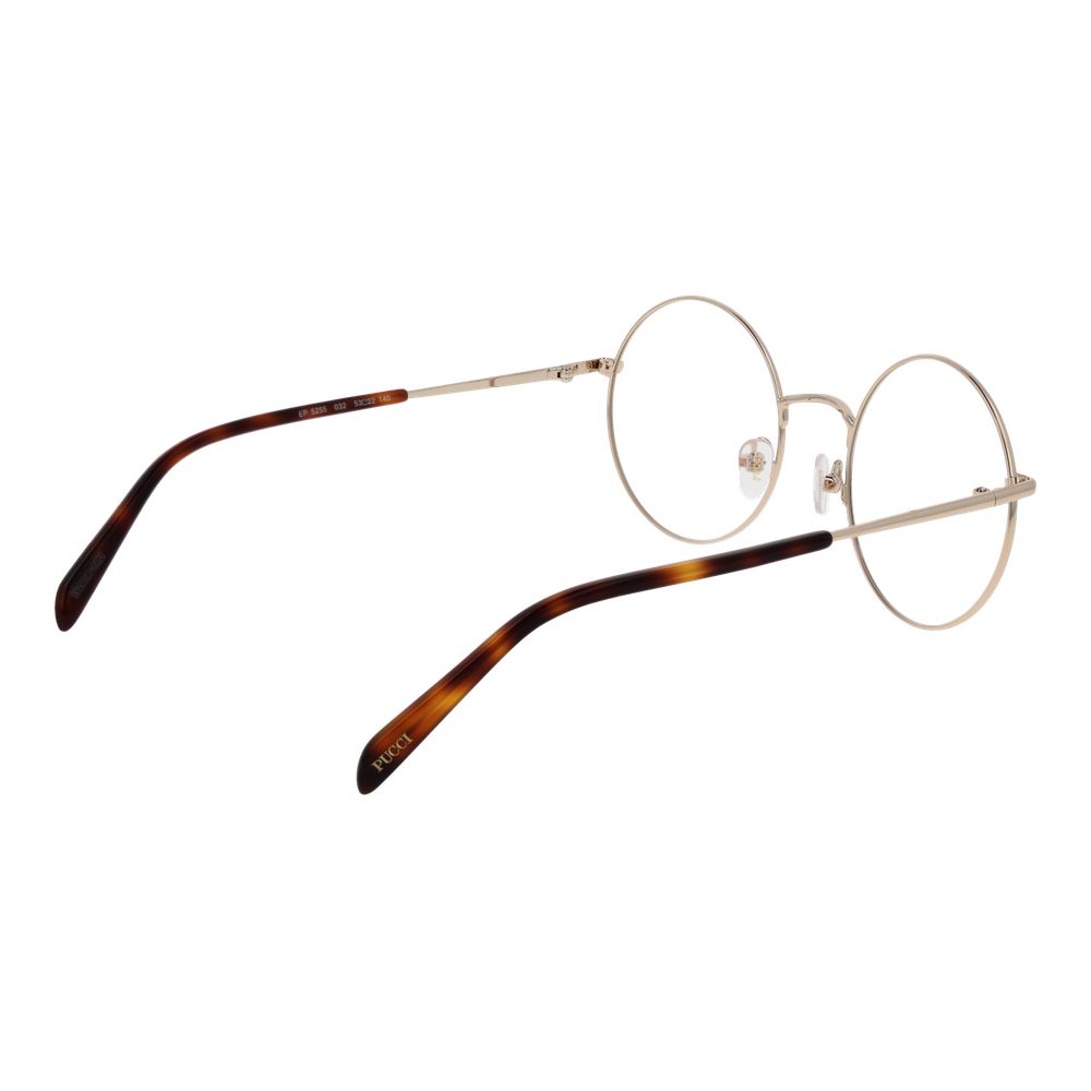 Emilio Pucci Gold Women Glasses Frame Emilio Pucci