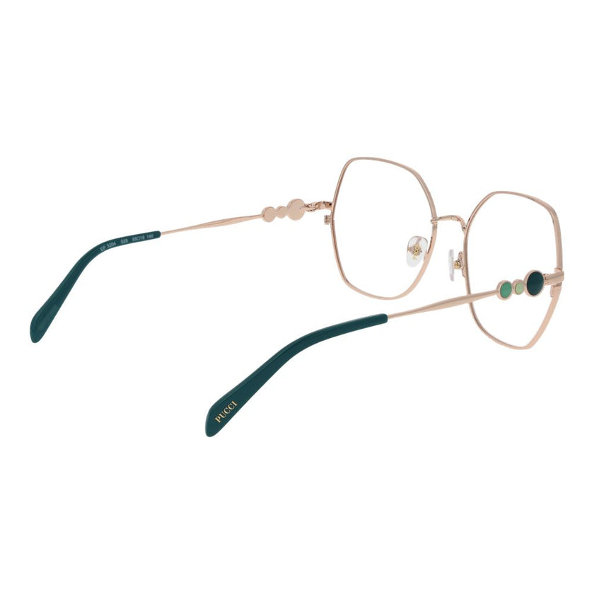 Emilio Pucci Rose Gold Metal Glasses (Frames) Emilio Pucci