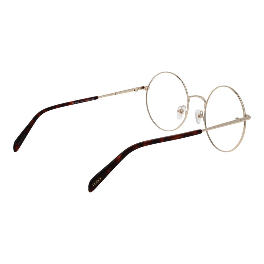 Emilio Pucci Black Metal Glasses (Frames) Emilio Pucci