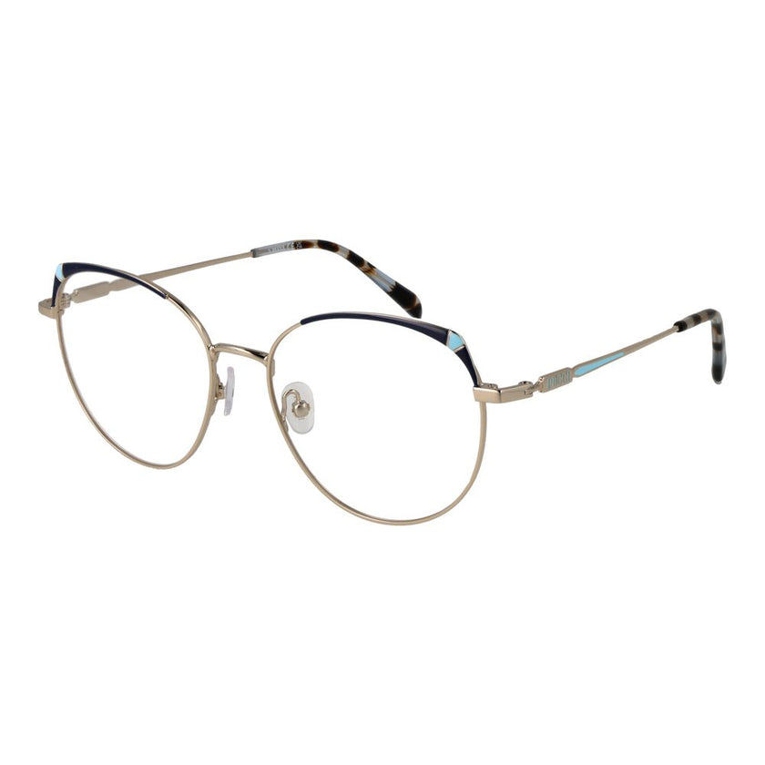 Emilio Pucci Gold Metal Glasses (Frames) Emilio Pucci